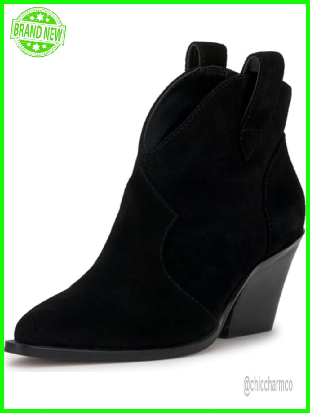 Jessica Simpson Zadie Leather Pointed Toe Ankle Bootie